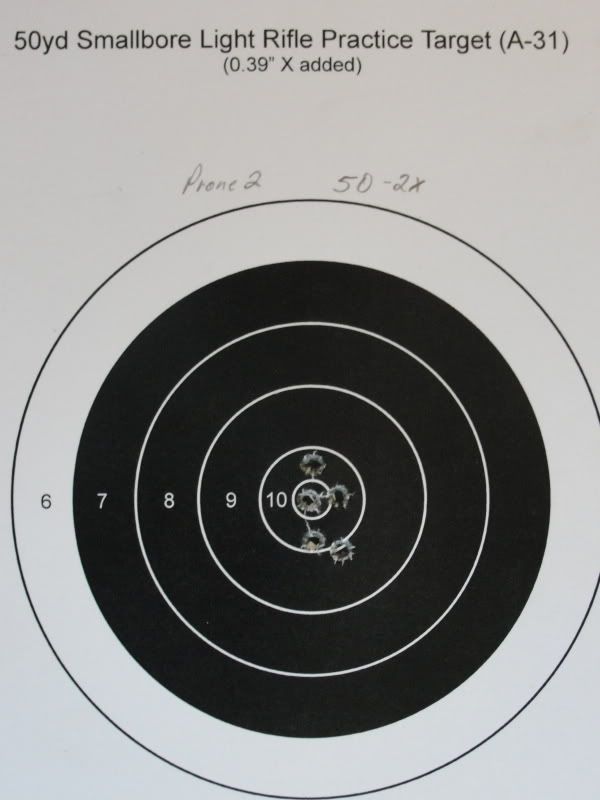 August NRA Light Rifle & NRA Smallbore Position Match (Post your Scores